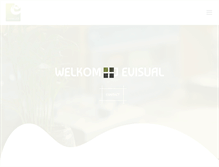 Tablet Screenshot of evisual.nl