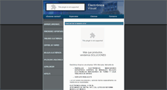 Desktop Screenshot of evisual.com.mx